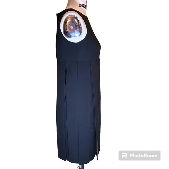 Fringe (car wash style) Flapper Dress Black size 4 cocktail Black Sleeveless - Picture 5 of 9